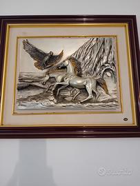 quadro  in argento 
