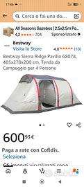 tenda gonfiabile 