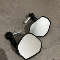 SPECCHIETTO BAR END UNIVERSALI PER MOTO