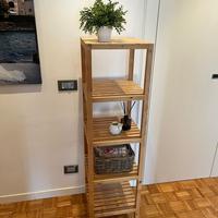 Scaffale organizer da bagno