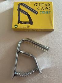 Capo tasto mobile in metallo per chitarra