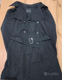 Sisley - Trench uomo tg. 52 nero