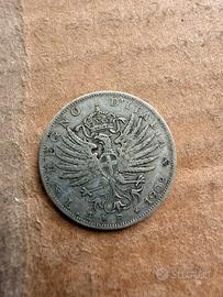 1 LIRA 1902 AQUILA SABAUDA