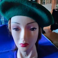 Basco verde pura lana