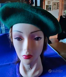 Basco verde pura lana