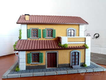 Casello F.S. 1:87 per plastico ferroviario