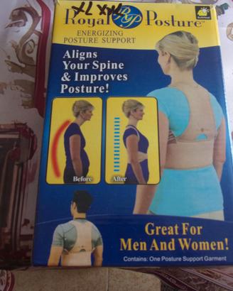 Corsetto supporto postura colonna vertebrale