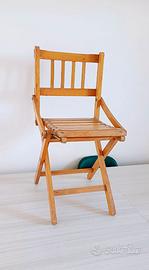 Sedia bambini in legno