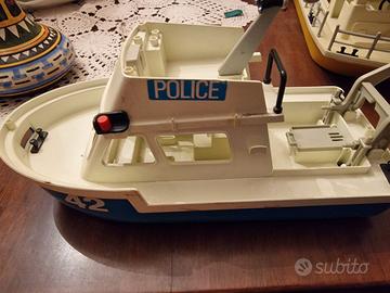 Barca della polizia playmobil 