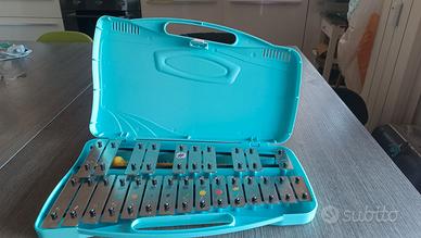 Metallofono glockenspiel xilofono