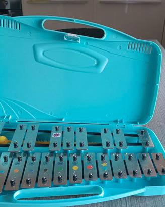 Metallofono glockenspiel xilofono