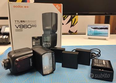 Flash Godox V860 II C per Canon