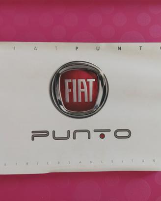 Fiat Punto libretto uso e manutenzione 