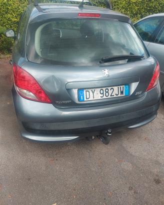 peugeot 207 più carrello appendice ellebi