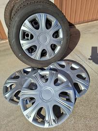 Ruote invernali da 15" complete per Opel Corsa E