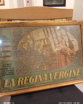 manifesto originale cinema 1953