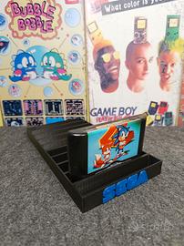 stand porta giochi sega mega drive 