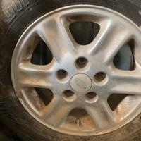 Ruota di scorta /cerchio in lega 15 per Land rover