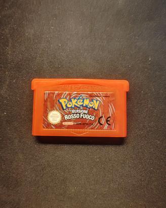 Pokémon Versione Rosso Fuoco - Cartuccia Originale