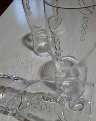 Bicchieri logo Pepsi