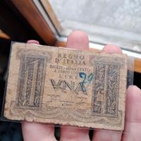 banconota 1 lira 1939