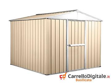 Box porta attrezzi in lamiera 276x260 beige