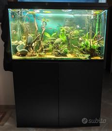 Acquario da 201 Litri + Mobile + Attrezzature
