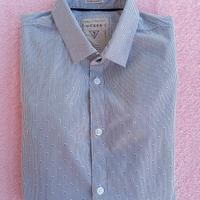 Camicia Uomo A righe Guess (Taglia S)