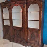 Mobile antico legno massiccio ex confessionale