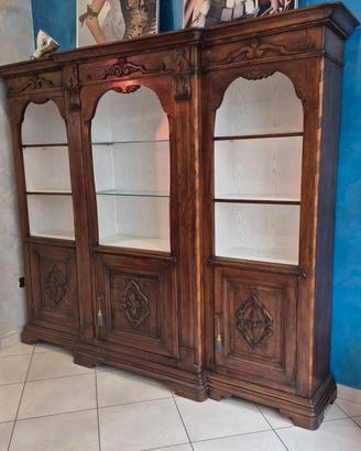 Mobile antico legno massiccio ex confessionale
