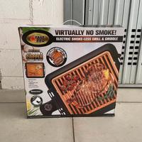 Piastra per barbecue smoke free