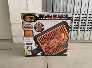 Piastra per barbecue smoke free