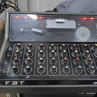 Fbt mixer pro 64 + solid state p.u. 4000 + 2 casse