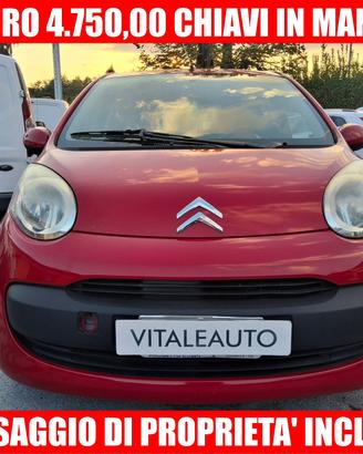 Citroen C1 1.0 5 porte C1TY ((TUTTO INCLUSO))