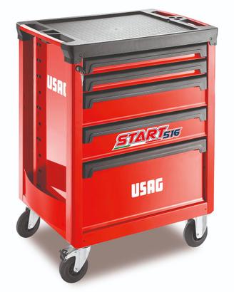 Usag 516 ST Carrello porta utensili 5 cassetti