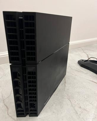 PS4 500gb con base e giochi