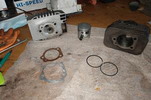 Malossi 46,5 (75cc) sp. 10 Piaggio si ciao bravo