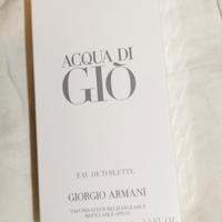 profumo uomo Giorgio Armani 