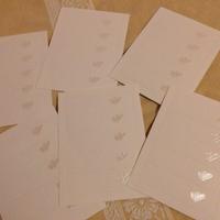 BIGLIETTI BIGLIETTINI PER SACCHETTINI BOMBONIERIE