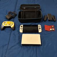 Nintendo switch OLED + pad + 3 giochi