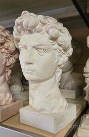 Testa David di Michelangelo vedi descrizione