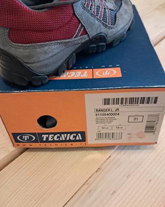 scarpe trekking bambini  tecnica nr 31 