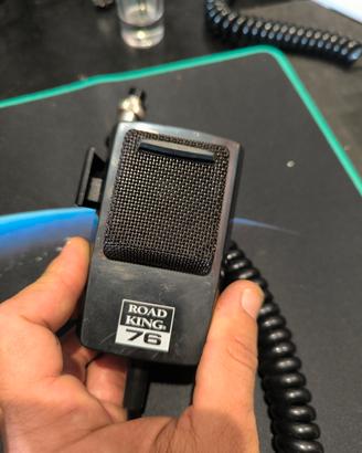 microfono radio cb raro Turner Road king 