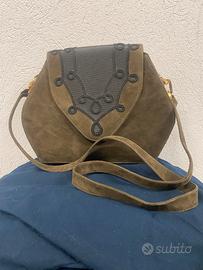 Borsa vera pelle Gino Aldrovandi Vintage