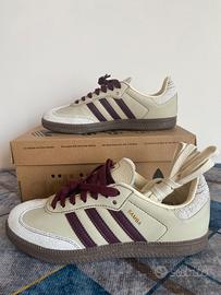 adidas Samba OG Wonder White Maroon (Women's) EU37
