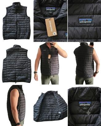 Gilet imbottito Patagonia Nero Tg. L - Nuovo