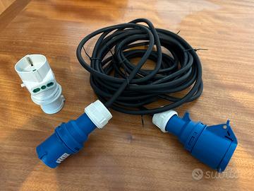 Brunner prolunga cavo industriale CEE 10m