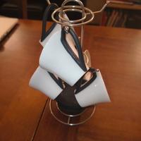 Tazzine da caffè e stand portatazze