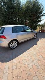 golf Highline 1.6 tdi 115cv tungsten silver