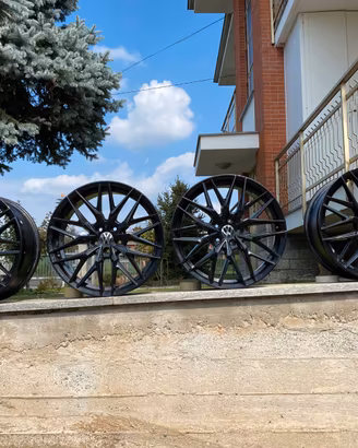 4 Cerchi MSW 50 19” Gloss Black – 8J ET40 5x112